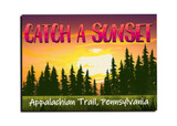 "Catch a Sunset" Customizable Magnet