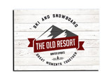 "The Old Resort" Customizable Magnet