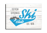 "Ski Club" Customizable Magnet