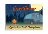 "Happy Camper" Customizable Magnet