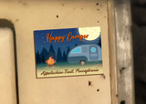 "Happy Camper" Customizable Magnet