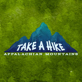 "Take a Hike" Mountain Customizable Sticker