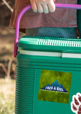 "Take a Hike" Mountain Customizable Sticker