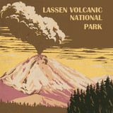 Lassen Volcanic National Park Customizable Sticker