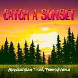 "Catch a Sunset" Customizable Sticker