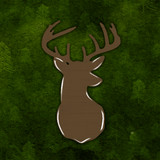 Brown Deer Sticker