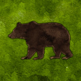 Brown Bear Sticker