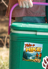 "Take a Hike" Hikers Sticker