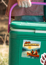 "Make Memories" Canoers Sticker