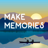 "Make Memories" Sticker