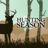 "Hunting Season" Sticker