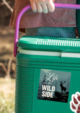 "Life on the Wild Side" Sticker