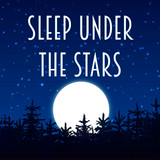 "Sleep Under the Stars" Sticker