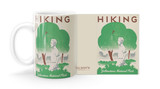Retro "Hiking" Customizable Mug