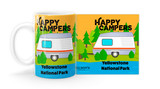 "Happy Campers" Customizable Mug