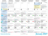 Catholic Liturgical Calendar 2027: Angels