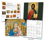 Catholic Liturgical Calendar 2027: Icons and Medieval Art