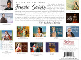 Catholic Liturgical Calendar 2027: Female Saints