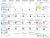 Catholic Liturgical Calendar 2027: Prayers for the Family