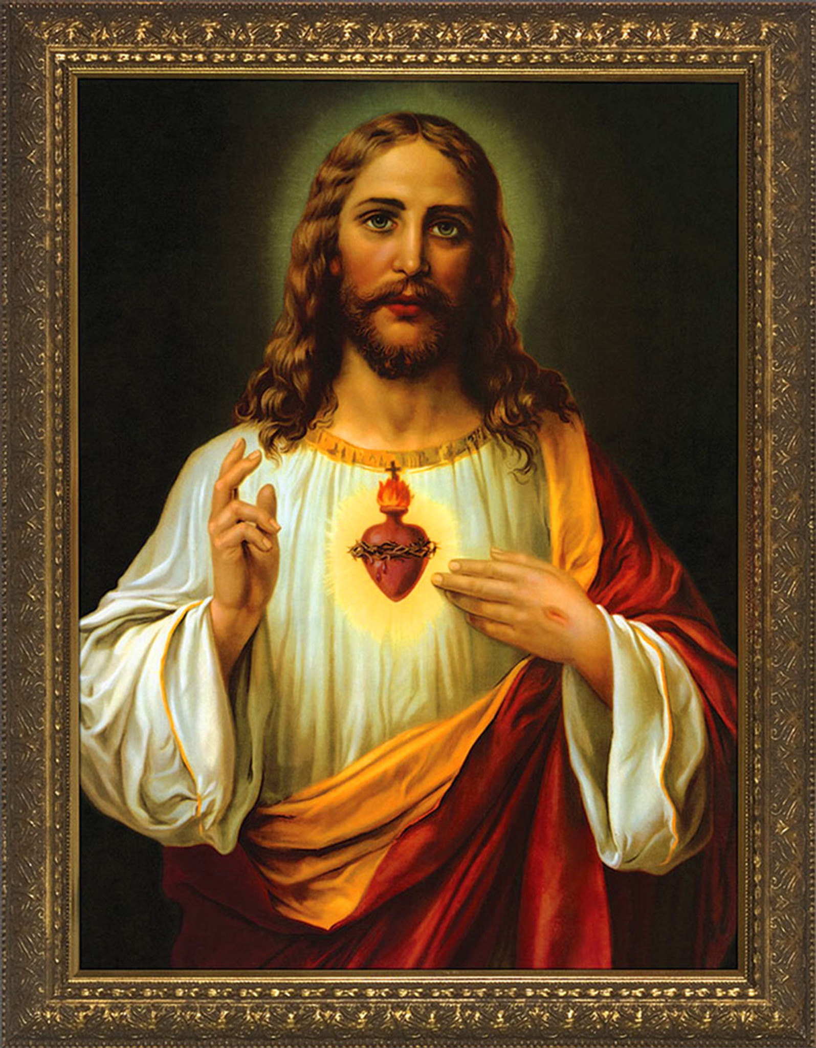 Sacred Heart of Jesus Christ Catholic Sticker -  Canada