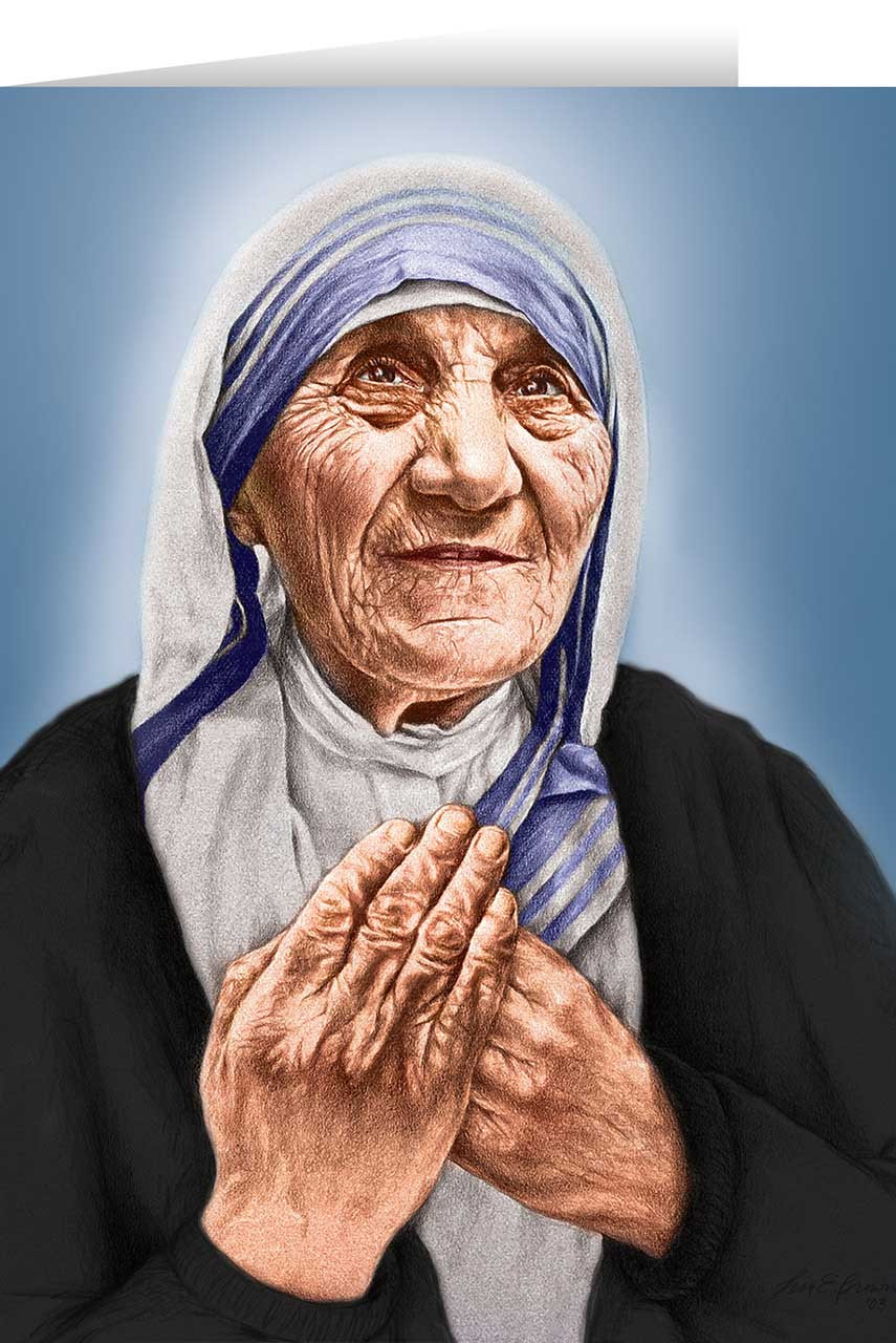 St. Teresa of Calcutta Greeting Card