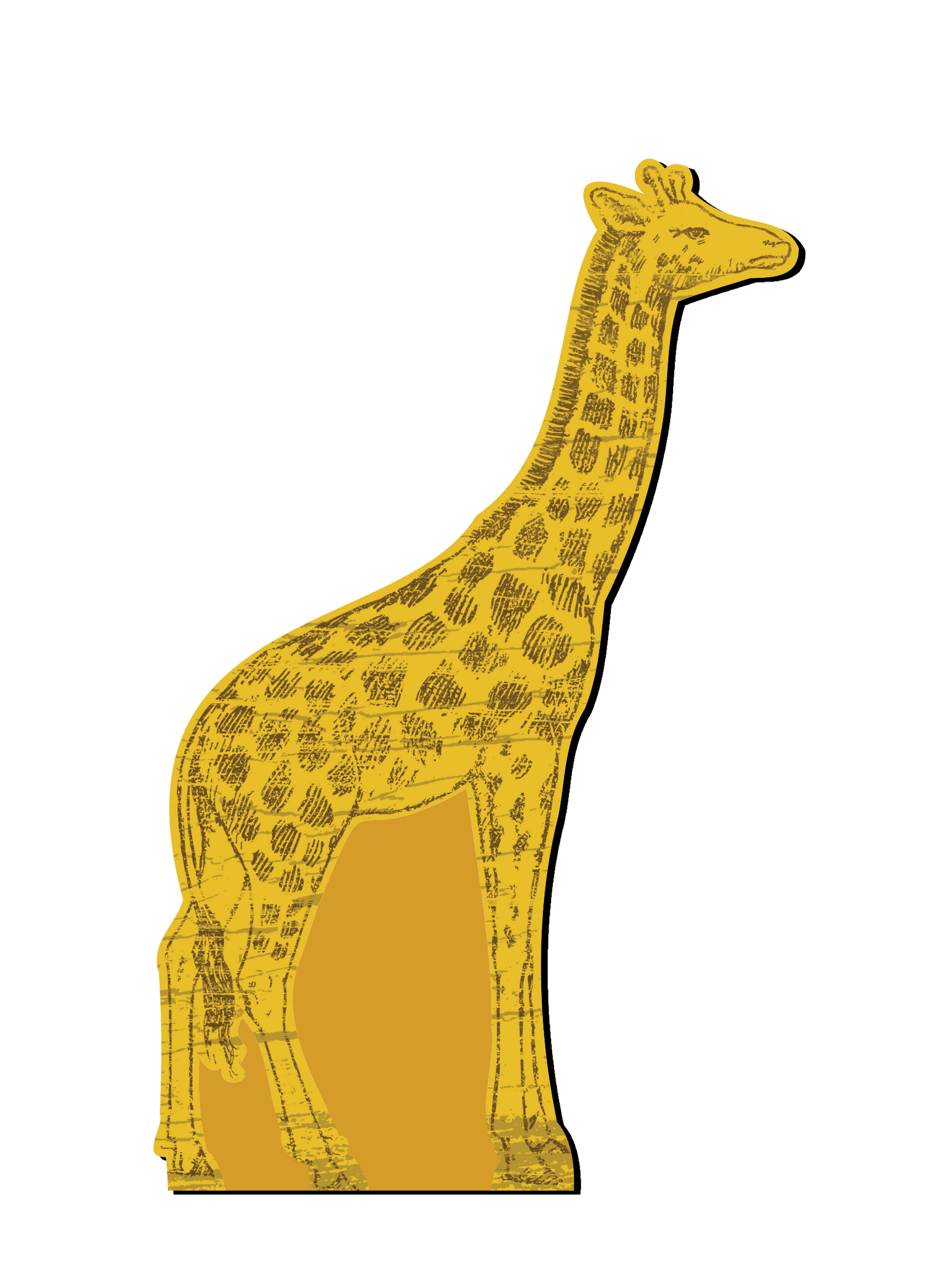 Giraffe Paper Towel Holder