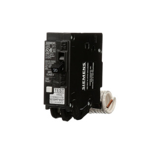 Siemens QF120A 20 Amp 1 Pole GFCI Circuit Breaker Siemens QF120A 20 Amp 1 Pole GFCI Circuit Breaker