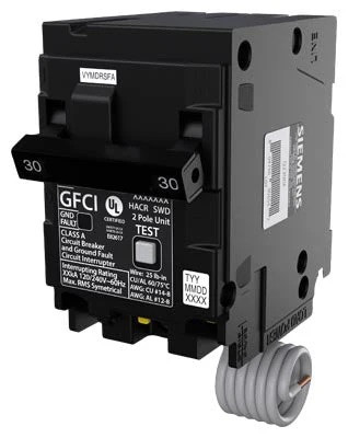 Siemens Q230GF 30 Amp 2 Pole GFCI Circuit Breaker