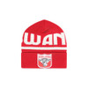 Sydney Swans 2023 FOF Merino Wool Throwback Beanie