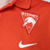 Sydney Swans 2025 Nike Mens Dri-fit Polo Chile Red
