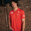 Sydney Swans 2025 Nike Mens Dri-fit Polo Chile Red