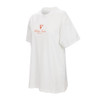 Sydney Swans S25 Womens O/S Crest Tee White