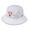 Sydney Swans 2024 New Era White Bucket Hat