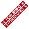 Sydney Swans For Sydney For SMFC Wool scarf