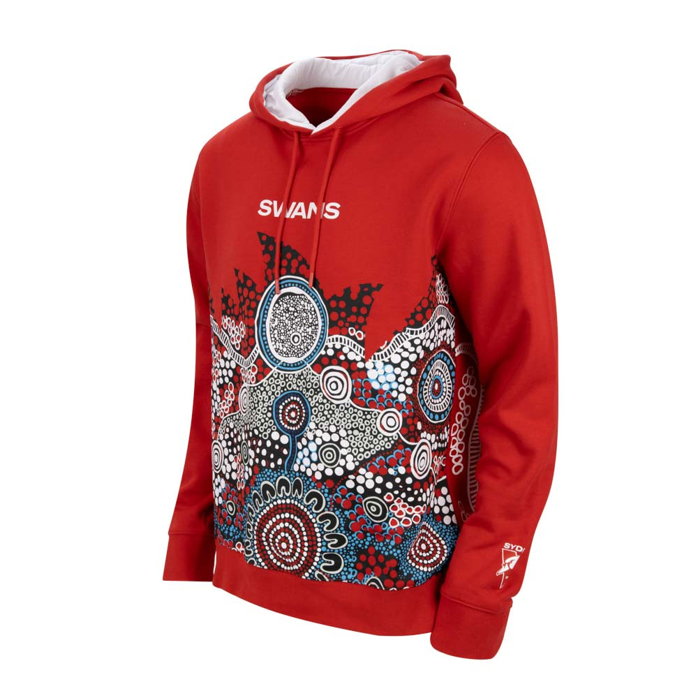 Sydney Swans Marn Grook Adult Hoodie