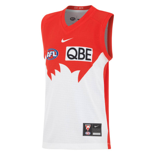 Sydney Swans 2024 Nike Youth Home Guernsey