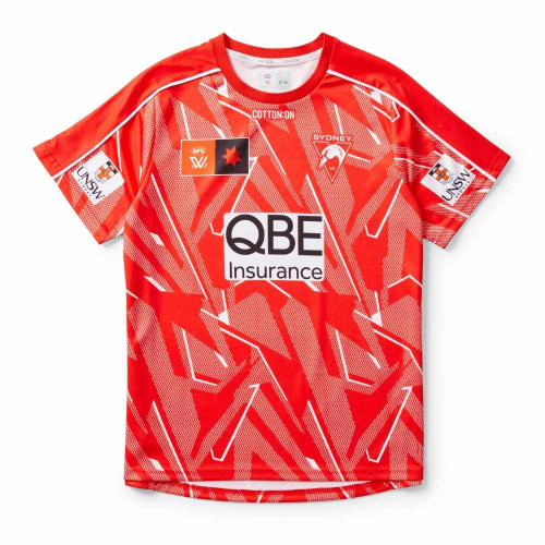 Sydney Swans AFLW 2025 Womens Training Tee