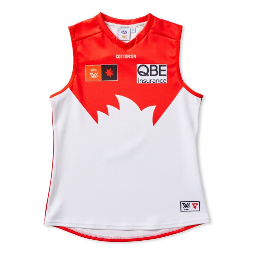 Sydney Swans AFLW 2025 Youths Home Guernsey Sydney Swans AFLW 2025 Youths Home Guernsey