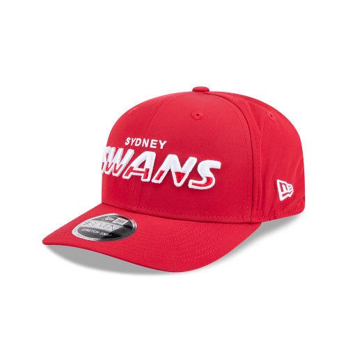 Sydney Swans 2026 Q1 9Seventy Split Script Cap Red