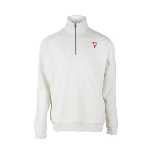 Sydney Swans Mens 1/2 Zip Fleece Sweater