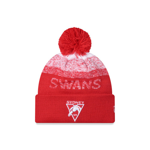 Sydney Swans 2026 New Era Ombre Marl Beanie Red