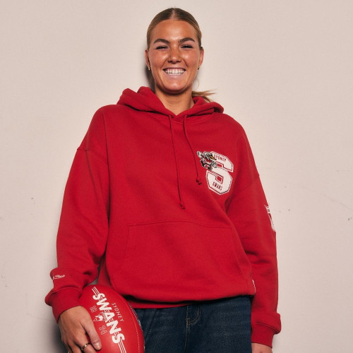 Sydney Swans Mitchell & Ness Mens Red Hoody