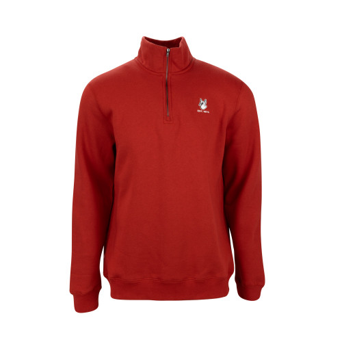 Sydney Swans Mens Classic 1/4 Zip 1874 Jumper Red