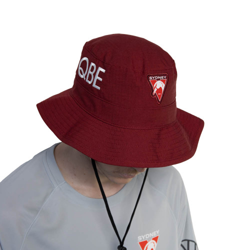 Sydney Swans 2025 Nike Bucket Hat Team Red