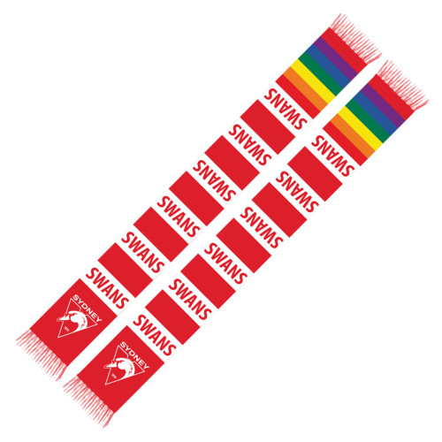 Sydney Swans Premium Pride Scarf