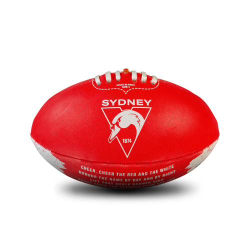 Sydney Swans Song Football Size 2