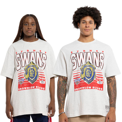 Sydney Swans Mitchell & Ness 150 Brownlow Bloods Tee