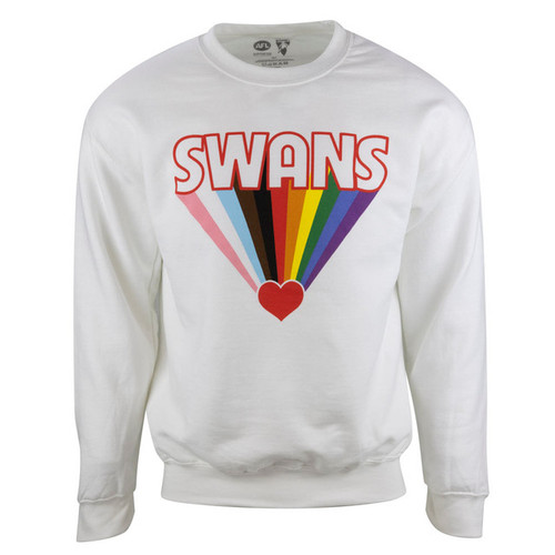 Sydney Swans 2024 Heart Pride Crew