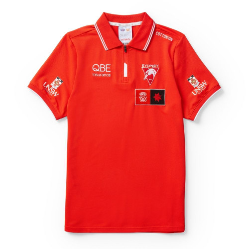 Sydney Swans AFLW S10 Womens Media Polo