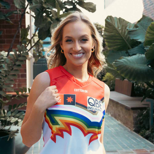 Sydney Swans AFLW S9 Youths Pride Guernsey